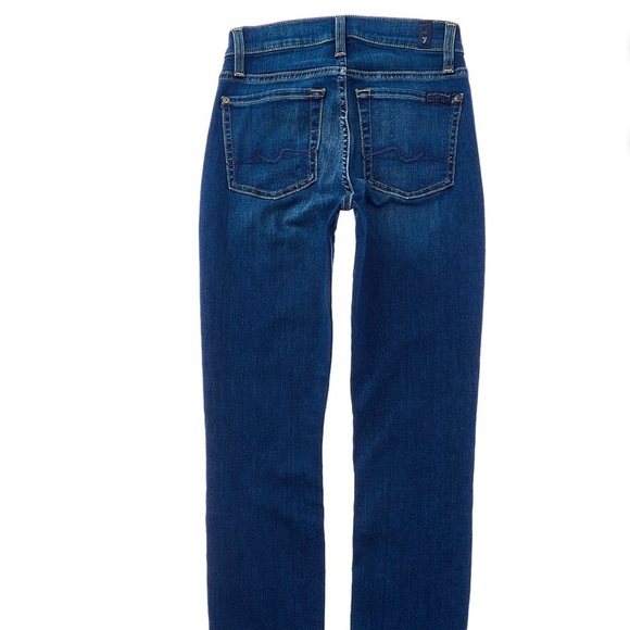 7 for  All Mankind womens Ankle Gwenevere Jean, 23, Blue women size 27 - Picture 13 of 13